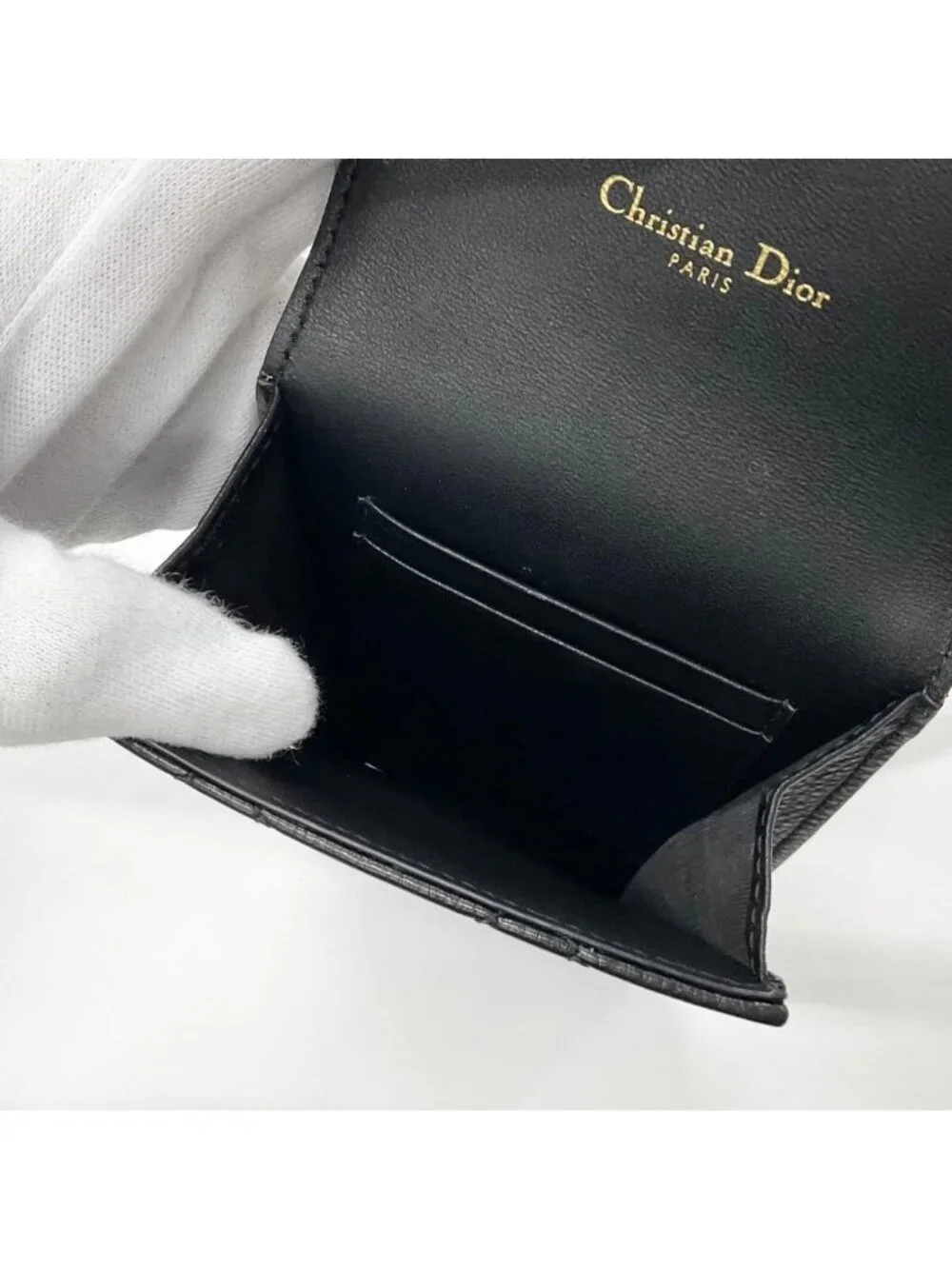 Dior Cannage Caro Phone Case Pochette